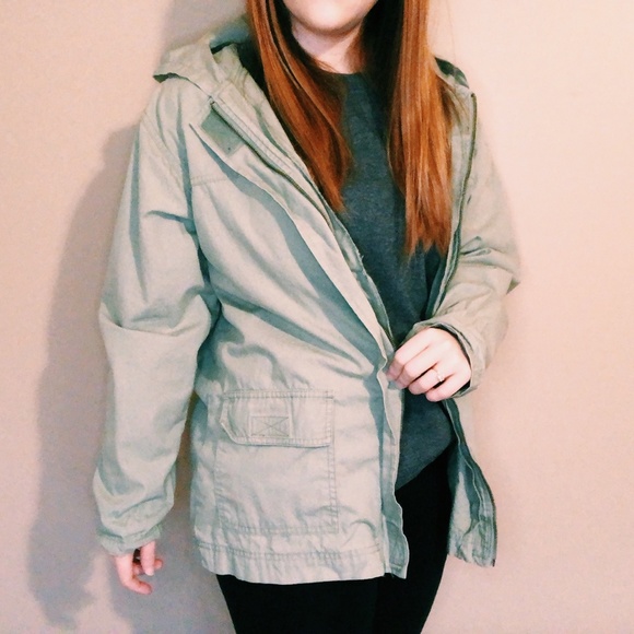 Vintage Sage Green Blassport Utility Jacket - Picture 3 of 8